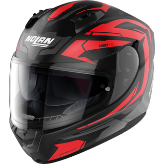 Integralhelm N60-6 Anchor #22 matt-schwarz-rot