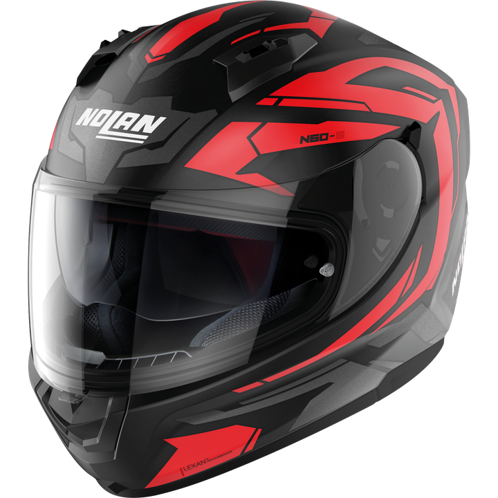 Integralhelm N60-6 Anchor #22 matt-schwarz-rot