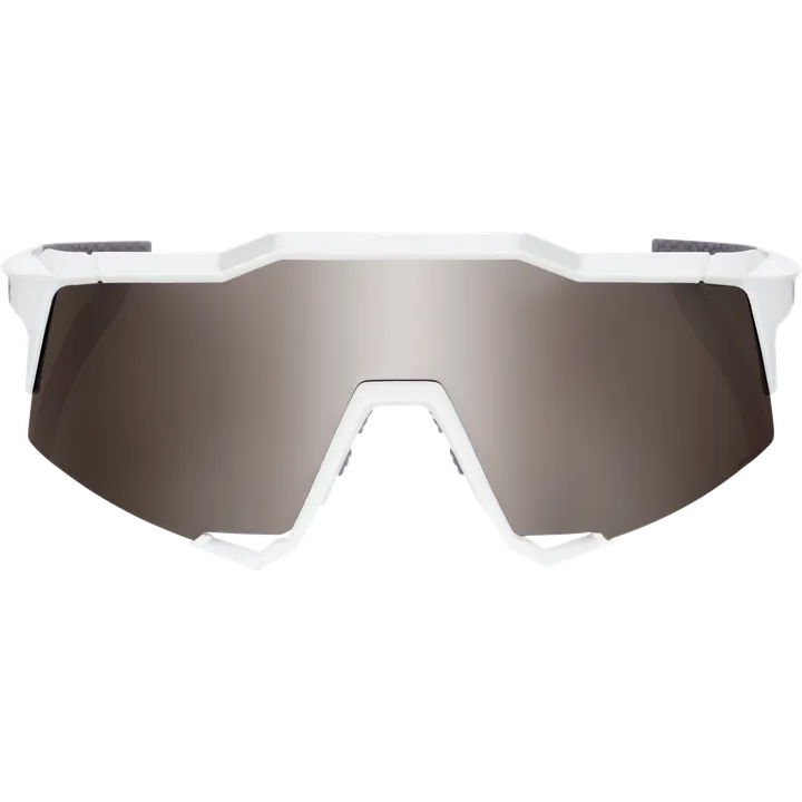 Brille Speedcraft Matte White-HiPER Silver Mirror Lens