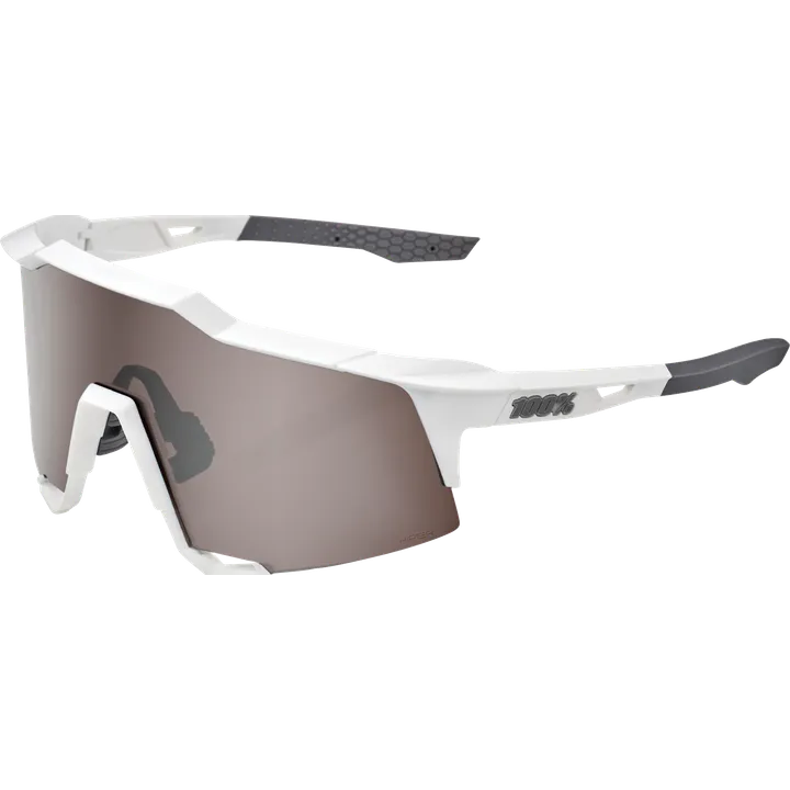 Brille Speedcraft Matte White-HiPER Silver Mirror Lens