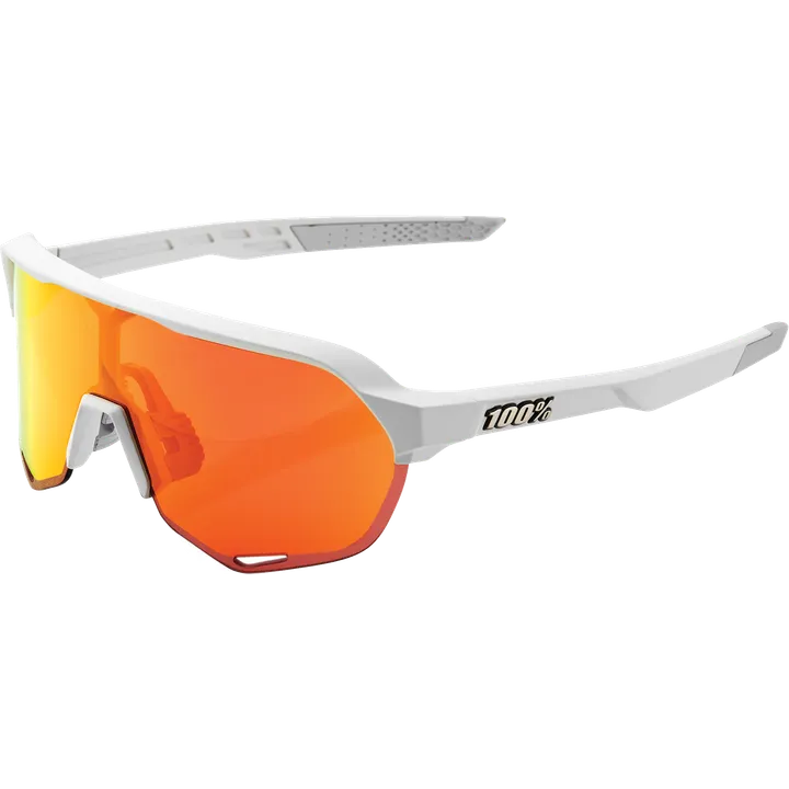 Lunettes S2 Soft Tact Off White-HiPER Red Multilayer Mirror Lens