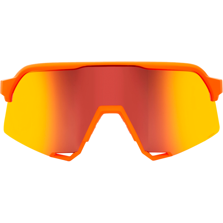 Lunettes S3 Soft Tact Neon Orange-HiPER Red Multilayer Mirror Lens