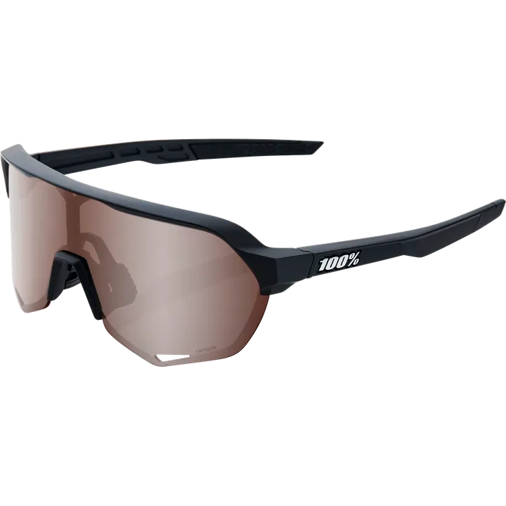 Brille S2 Soft Tact Black-HiPER Crimson Silver Mirror Lens