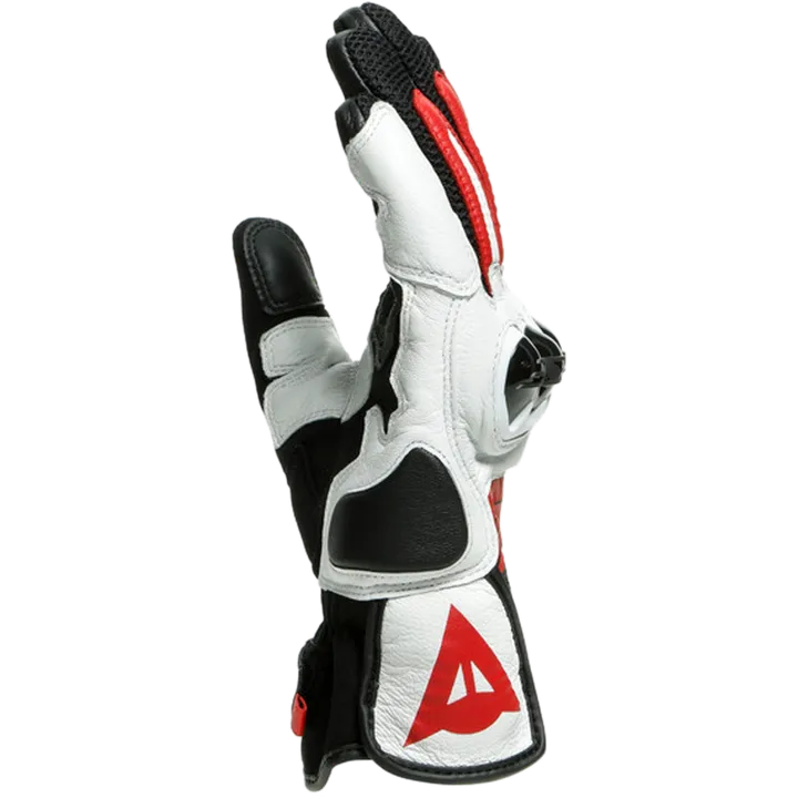 Gants en cuir Mig 3 Unisex noir-blanc-rouge