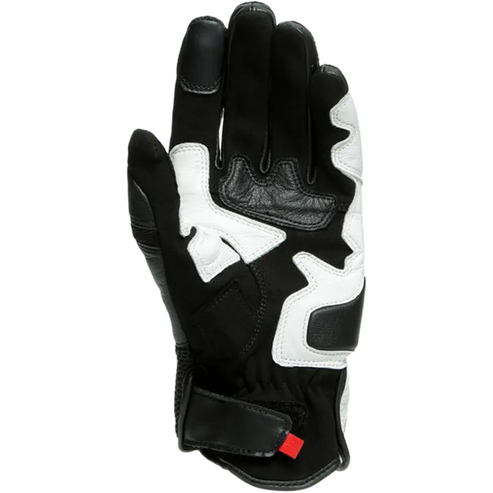 Gants en cuir Mig 3 Unisex noir-blanc-rouge