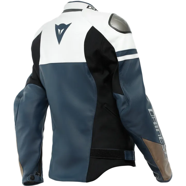 Femmes Veste en cuir Rapida noir-blanc-bronze