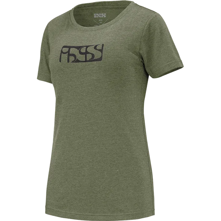 Brand Tee Femme olive