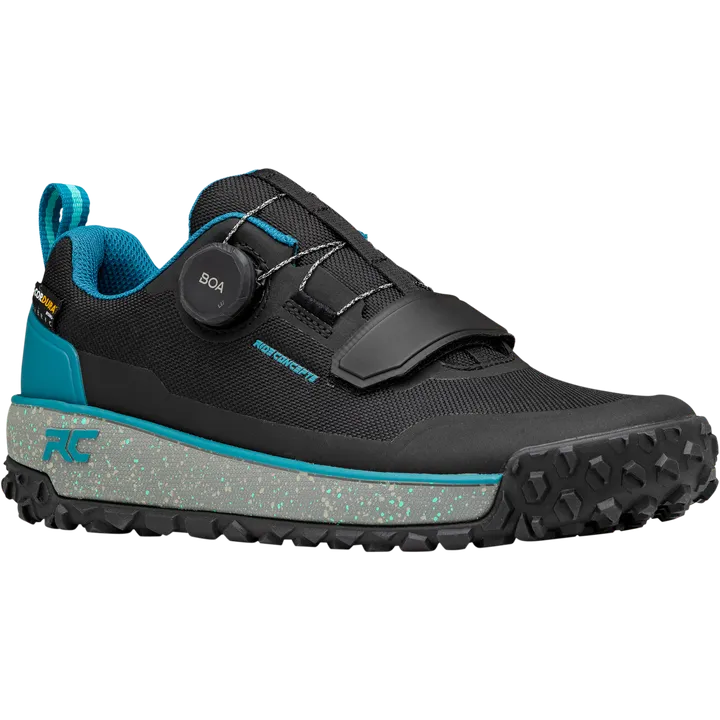 Flume Flat Boa Damen schwarz-tahoe blau