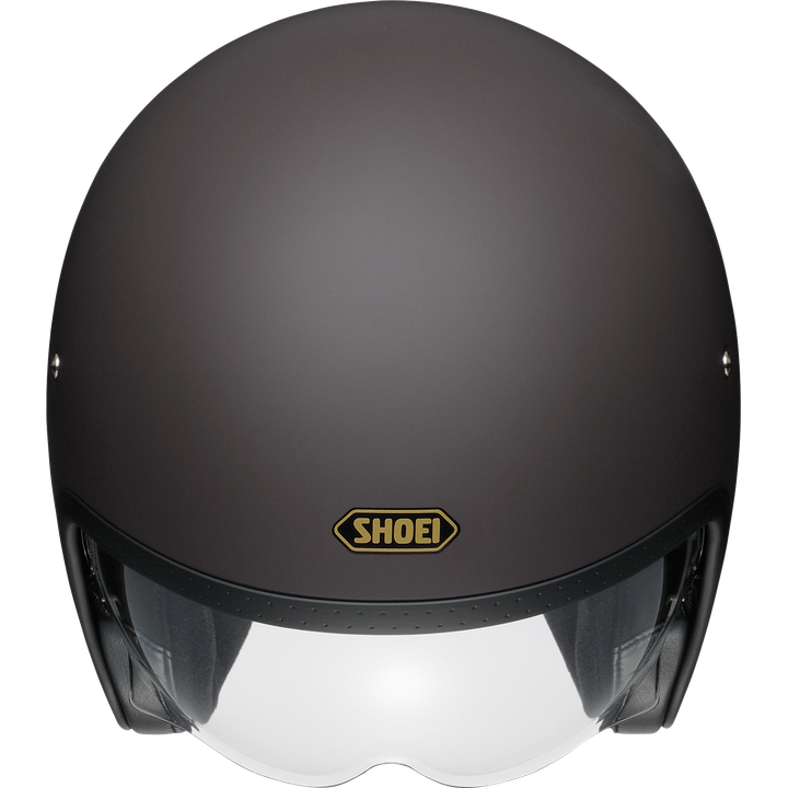 Casque jet J-O Uni brun