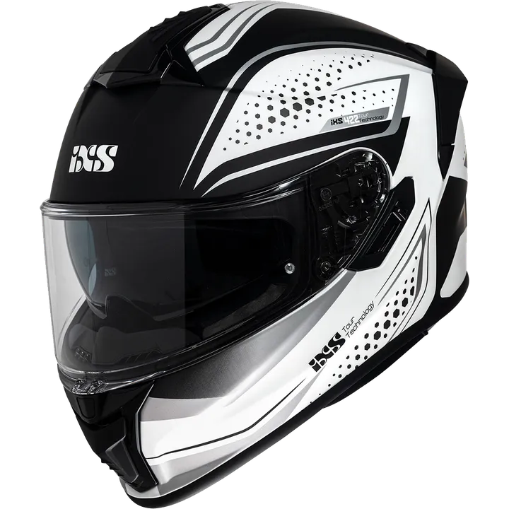 Integralhelm iXS422 FG 2.2 matt weiss-grau