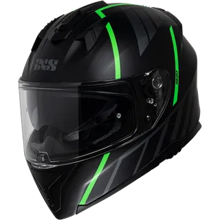Integralhelm iXS217 2.0 matt schwarz-rot
