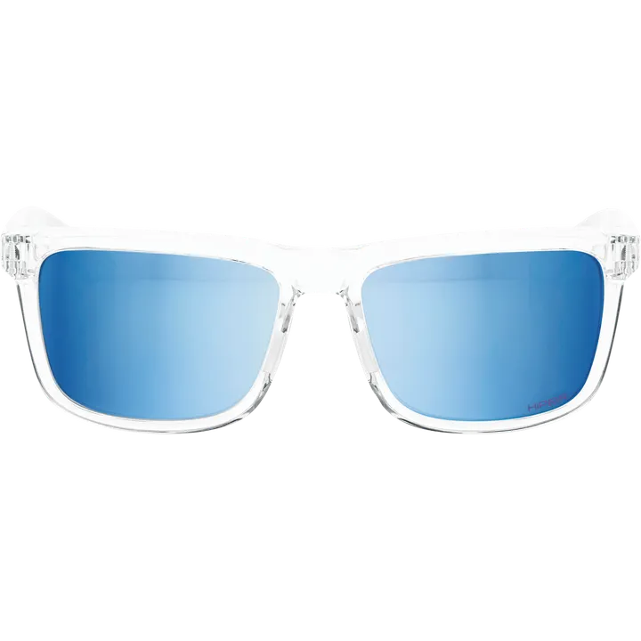 Lunettes Blake Polished Crystal Haze-HiPER Blue Multilayer Mirror Lens