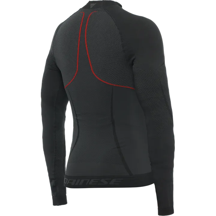 Funktionsshirt LS Thermo schwarz-rot