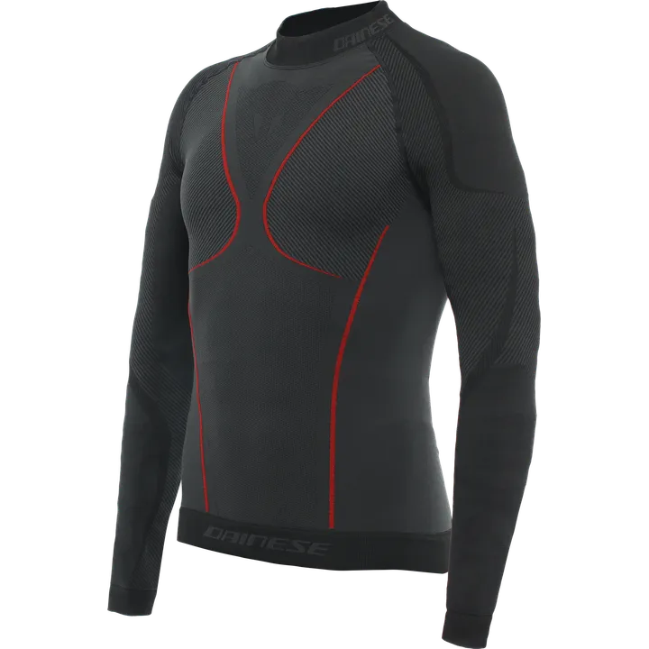Funktionsshirt LS Thermo schwarz-rot