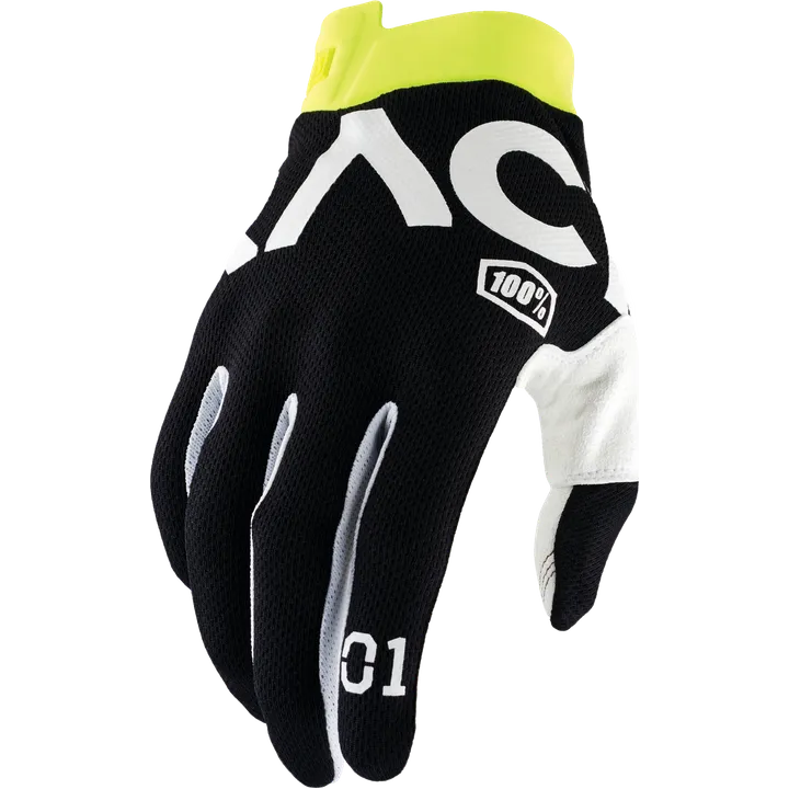 iTrack Gloves Racr black-white