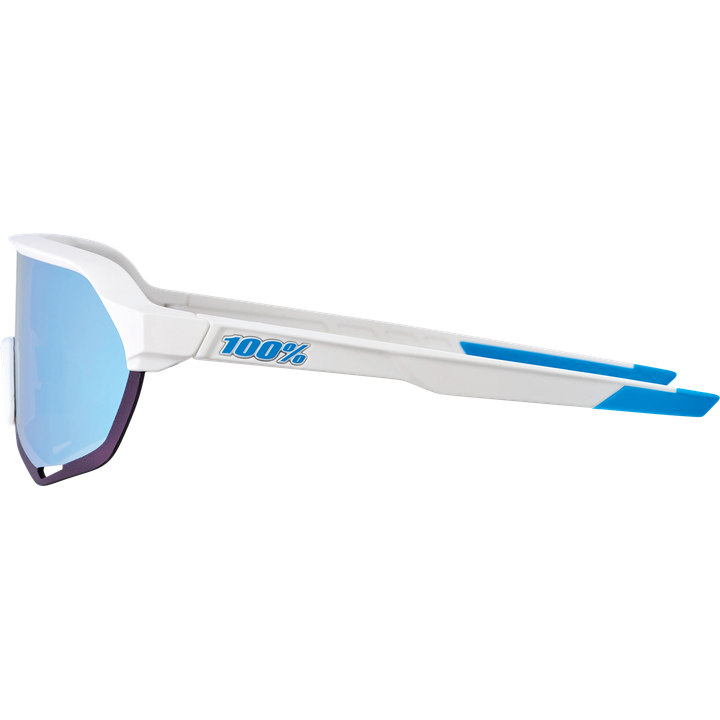 Brille S2 Matte White-HiPER Blue Multilayer Mirror Lens