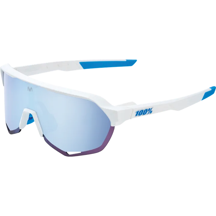 Brille S2 Matte White-HiPER Blue Multilayer Mirror Lens