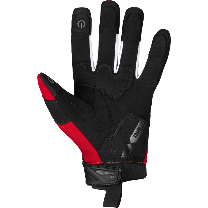 Tour Handschuh Pandora-Air 2.0 schwarz-rot-weiss
