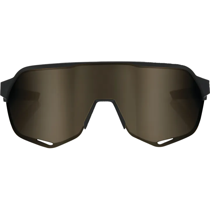 Brille S2 Matte Black-Soft Gold Mirror Lens