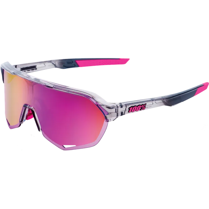 Brille S2 Polished Translucent Grey -Purple Multilayer Mirror Lens