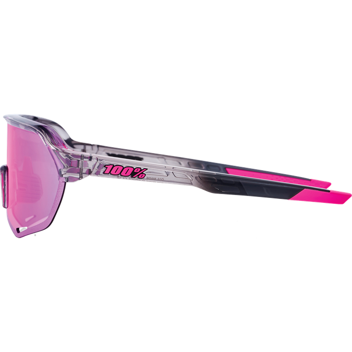 Brille S2 Polished Translucent Grey -Purple Multilayer Mirror Lens