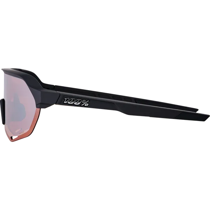 Brille S2 Soft Tact Black-HiPER Crimson Silver Mirror Lens