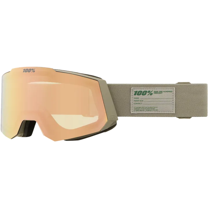 Snowcraft Hiper Goggle Cement - Mirror Copper Lens