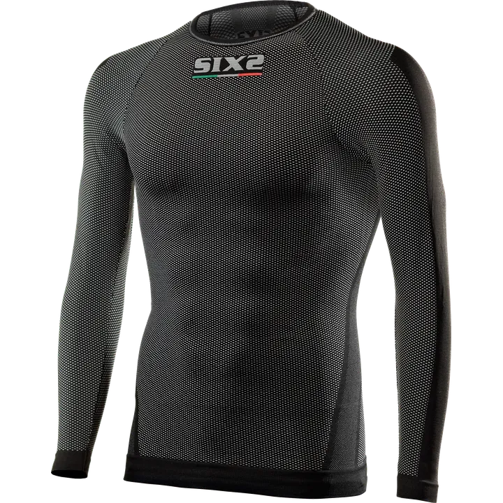 Funktionsshirt langarm TS2 Unisex schwarz-carbon