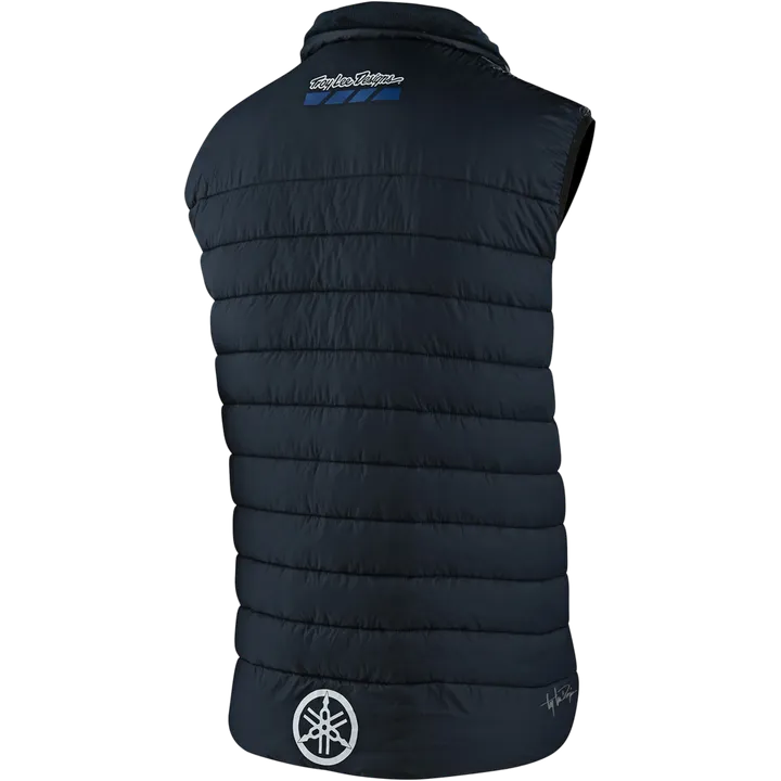 Puff Vest Yamaha bleu foncé