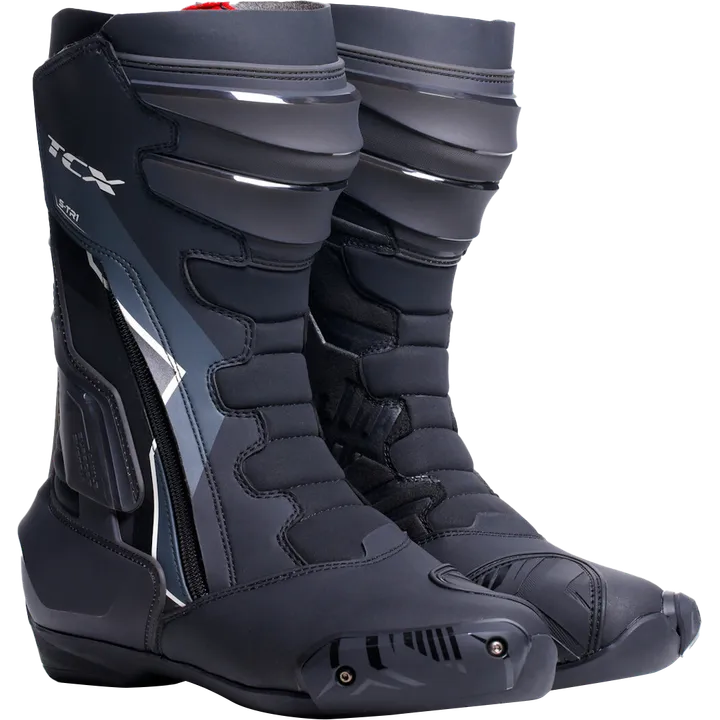 Damen Stiefel S-TR1 schwarz-weiss