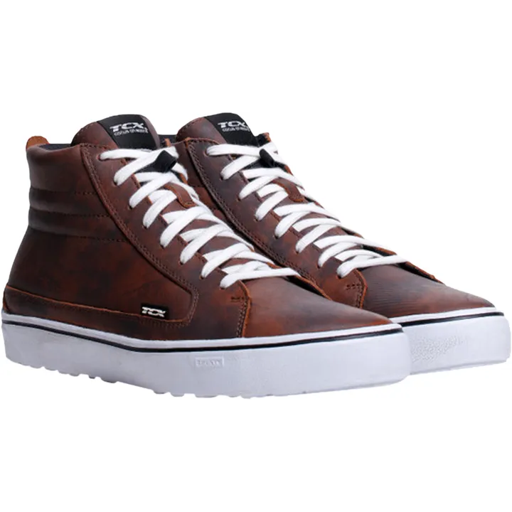 Schuhe Street 3 WP braun-weiss