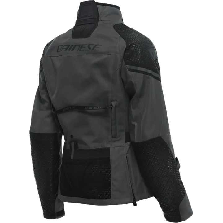 Damen D-Dry Jacke Ladakh 3L grau-schwarz