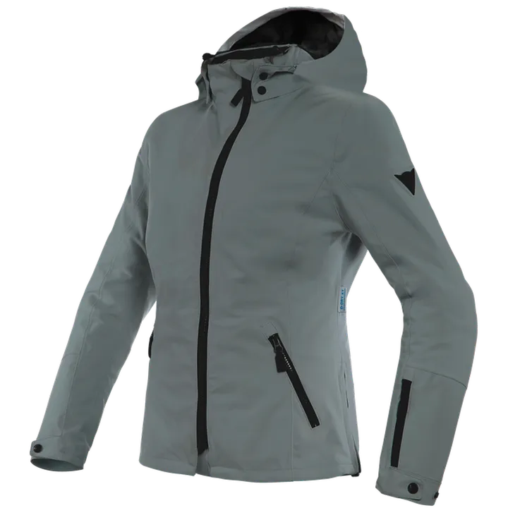 Damen D-DRY Jacke MAYFAIR hell grau