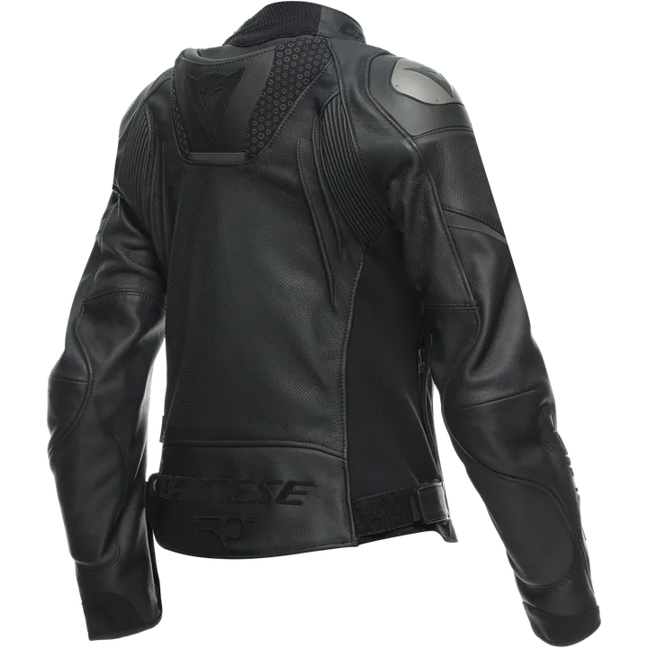 Damen Lederjacke Valorosa 50th LTD QDF schwarz