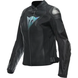 Damen Lederjacke Valorosa 50th LTD QDF schwarz
