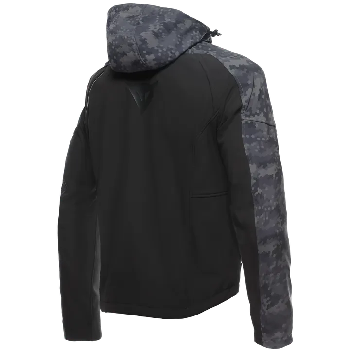 Jacke TEX IGNITE schwarz-camo grau