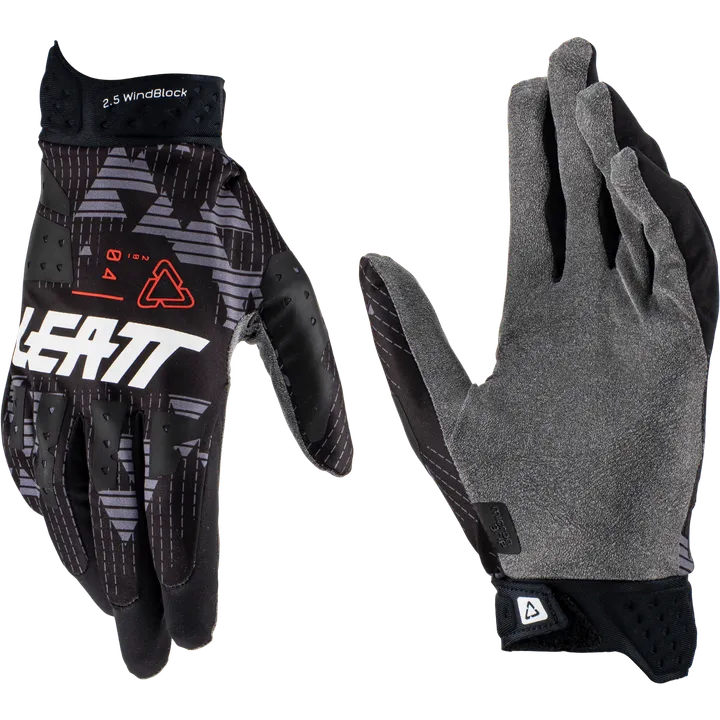 Glove Moto 2.5 WindBlock 23 - Blk noir