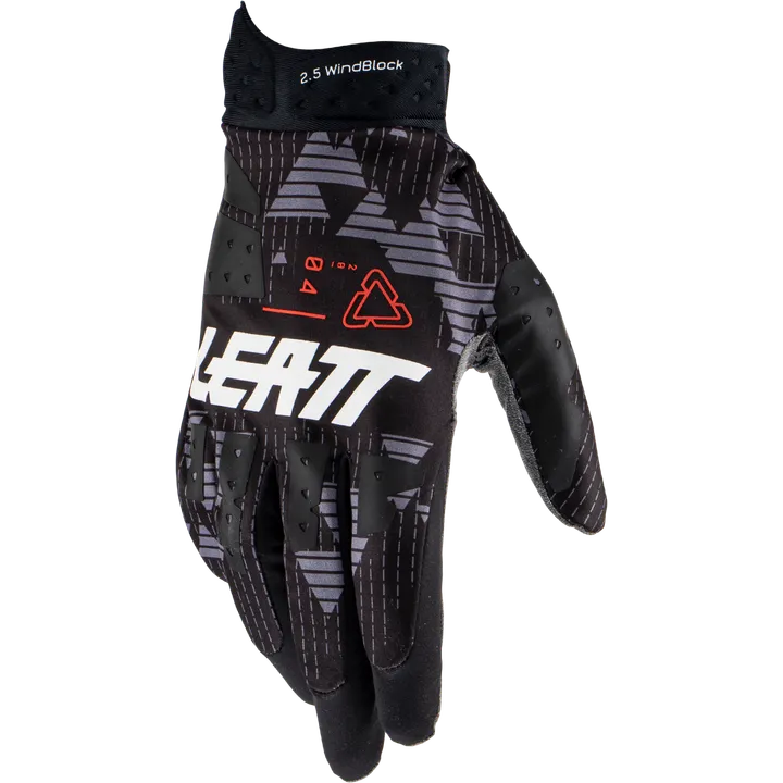 Glove Moto 2.5 WindBlock 23 - Blk noir