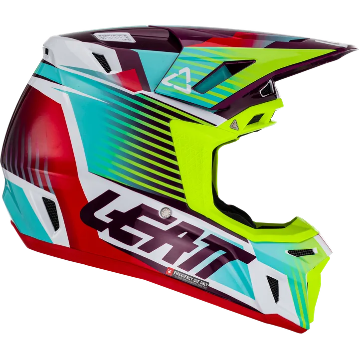 Helmet Kit Moto 8.5 23 - Neon Neon
