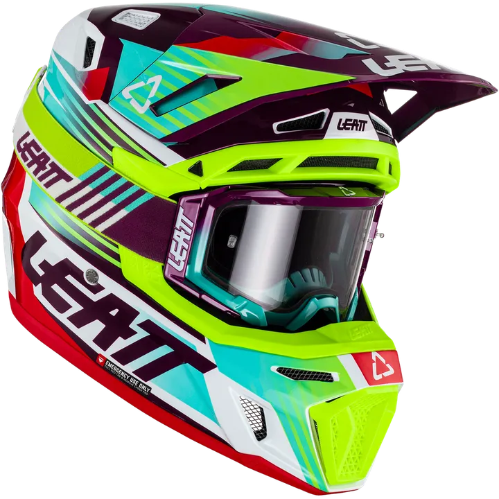 Helmet Kit Moto 8.5 23 - Neon Neon