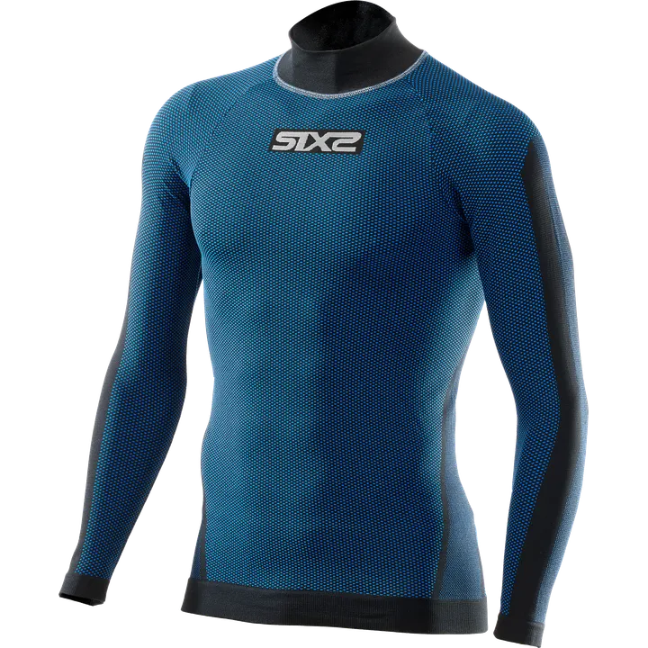 Funktionsshirt langarm TS3 Unisex schwarz-petrol