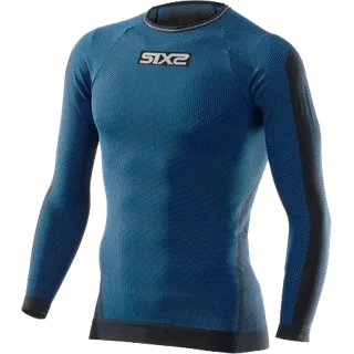 Funktionsshirt langarm TS2 Unisex schwarz-petrol
