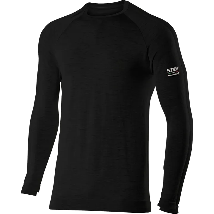 T-Shirt fonctionnel TS2 Merino noir