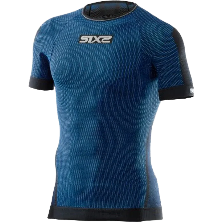 Funktionsshirt kurzarm TS1 Unisex schwarz-petrol