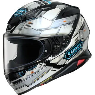 Integralhelm NXR2 Fortress TC-6 weiss-grau