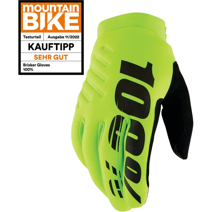Brisker Glove Yellow/Black