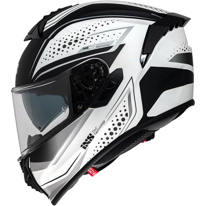 Integralhelm iXS422 FG 2.2 matt weiss-grau
