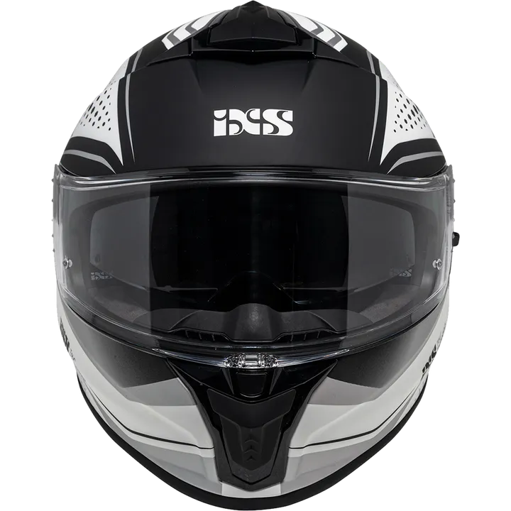 Integralhelm iXS422 FG 2.2 matt weiss-grau