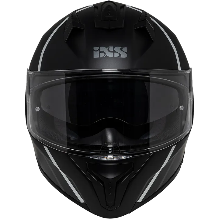 Casque intègrale iXS217 2.0 noir mat-blanc