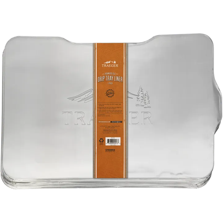 Drip Tray Liner 5 Pack Ironwood 650